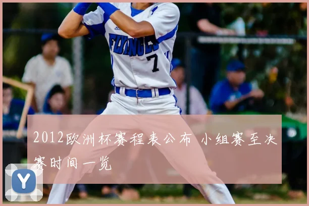 2012欧洲杯赛程表公布 小组赛至决赛时间一览